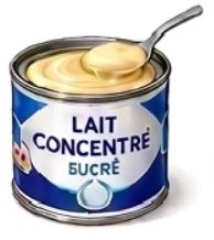 Lait concentré sucré